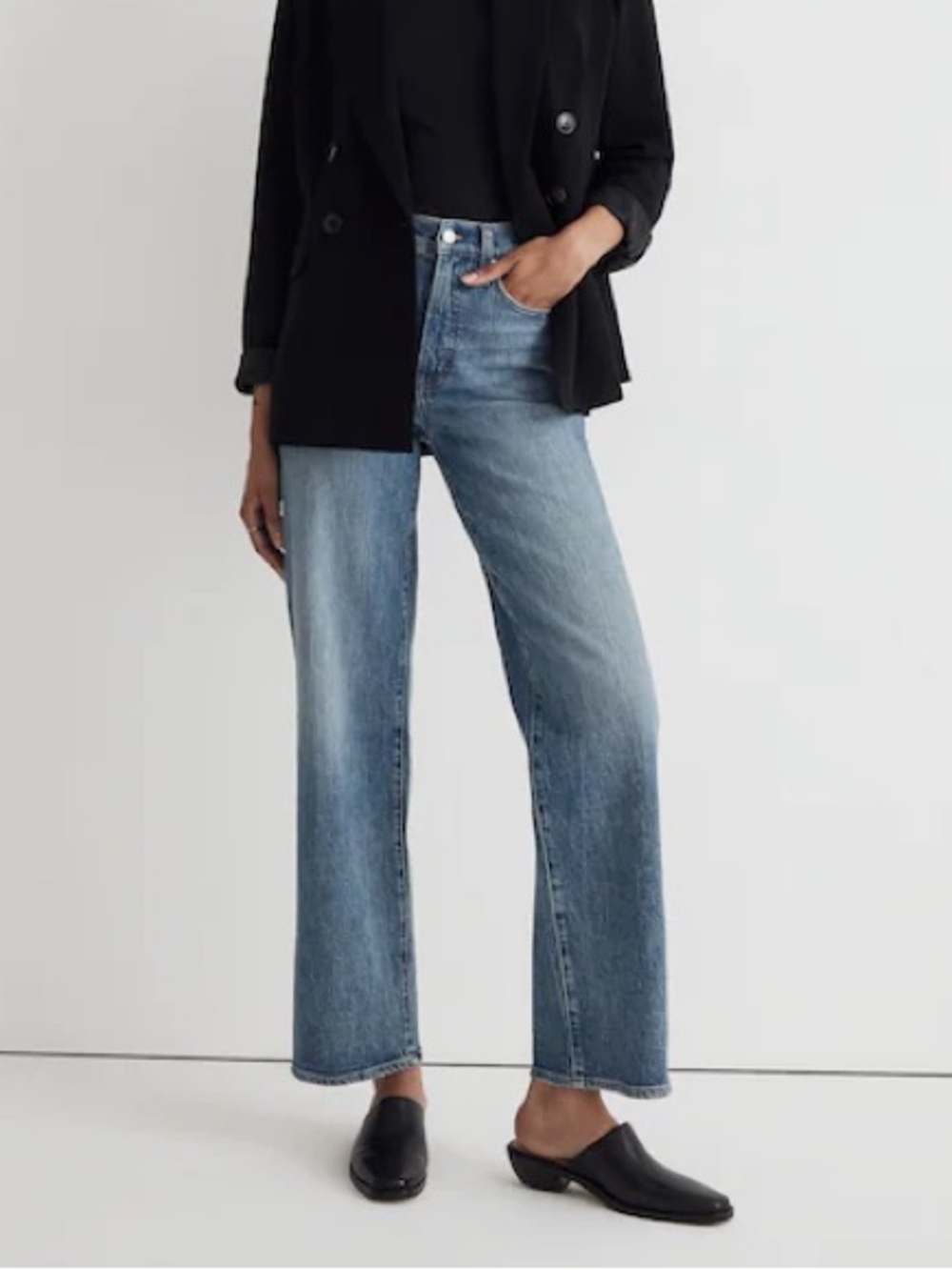 Madewell Perfect Vintage Wide-Leg Jean size 26